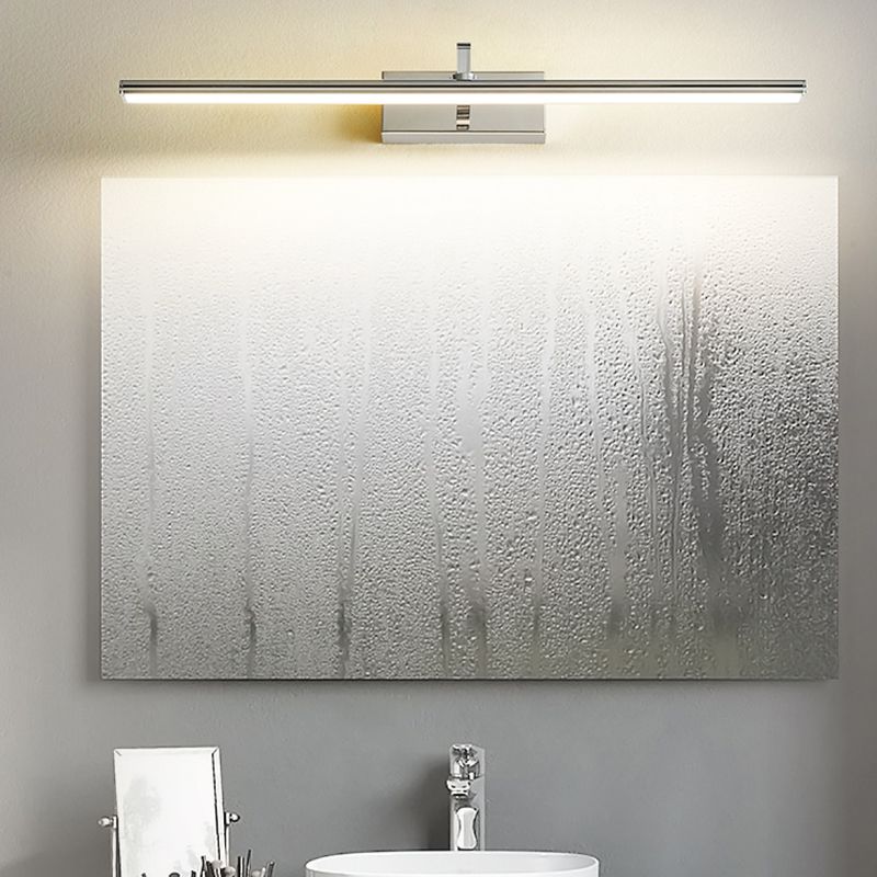 Minimalism Vanity Lighting Streamlined Wall Light Fixture for Bathroom