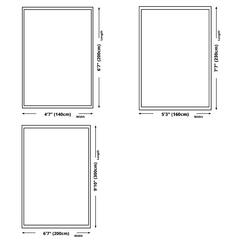 Modern Ombre Printed Carpet Polyester Area Rug Stain Resistant Shag Indoor Rug for Living Room