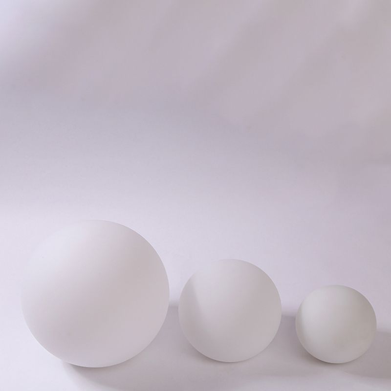 Glass Ball Wall Mount Light Fixture Simple 1 Light Wall Lamps in White