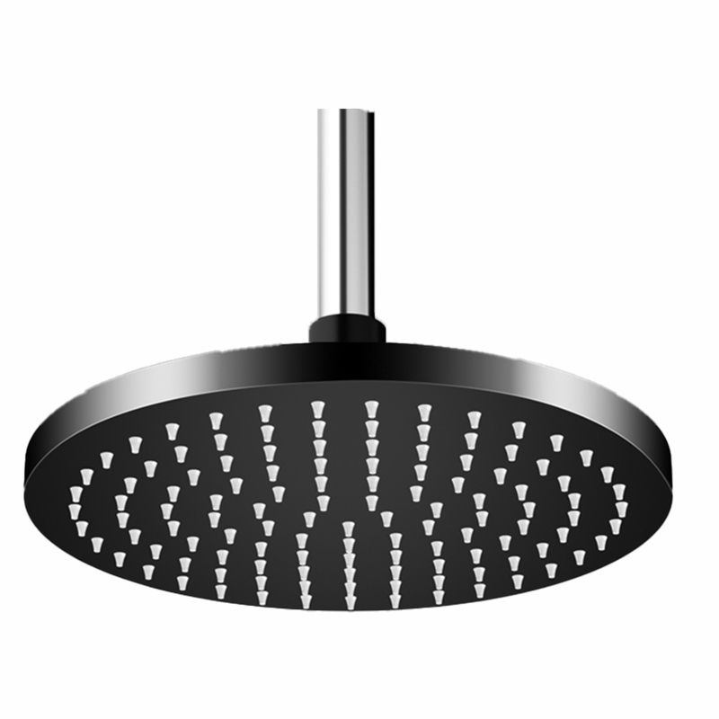 Contemporary Shower Head Combo Fixed Shower Head Stainless Steel Wall-Mount Shower Head