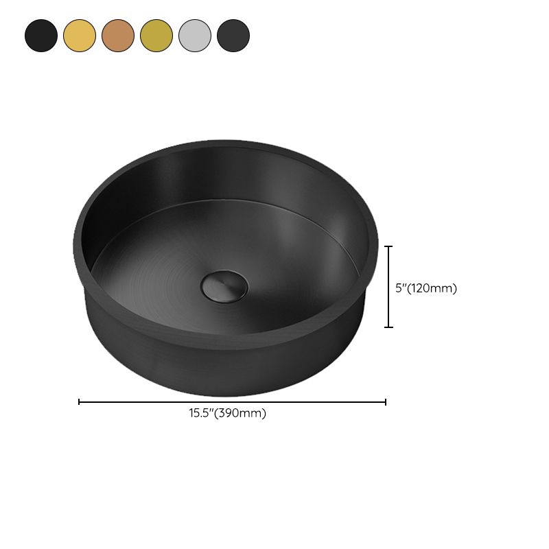 Round Bathroom Sink Modern Undermount Bathroom Sink with Faucet