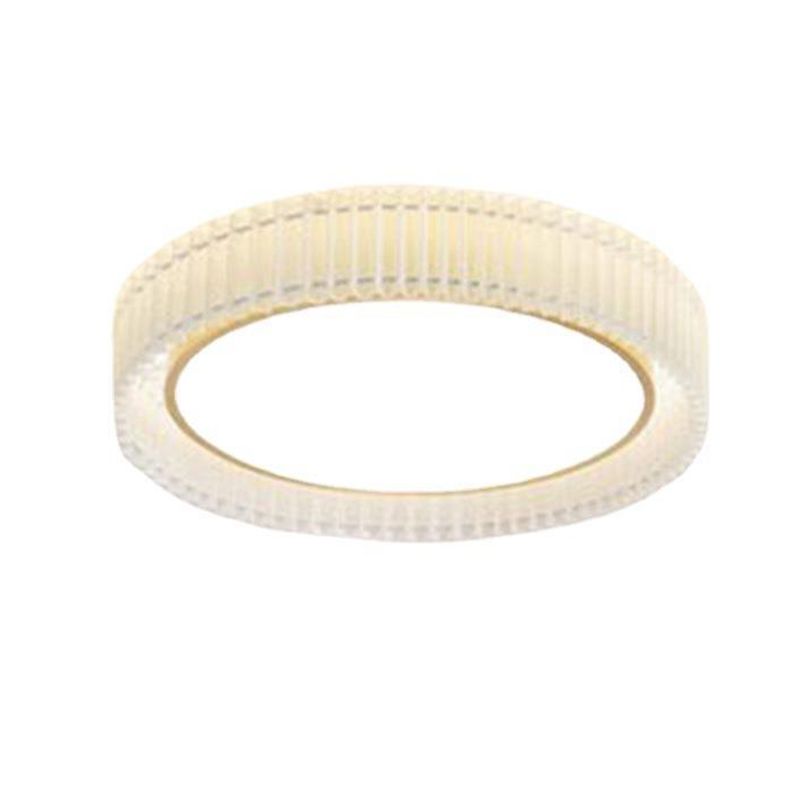 Single Golden Modern Flush Mount Lighting Unique LED Ceiling Light for Bedroom