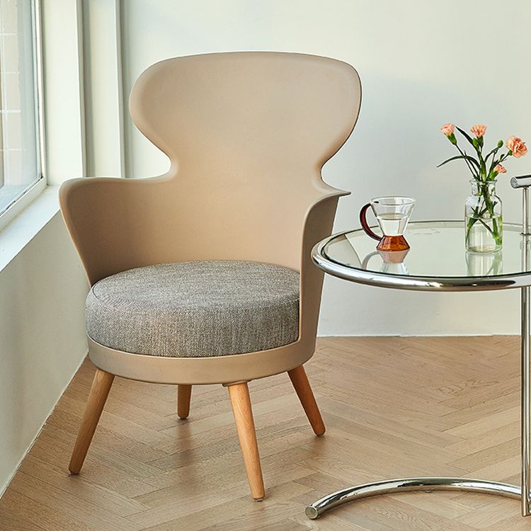 Modern Design Upholstered Dining Chairs Solid Back Chair for Home