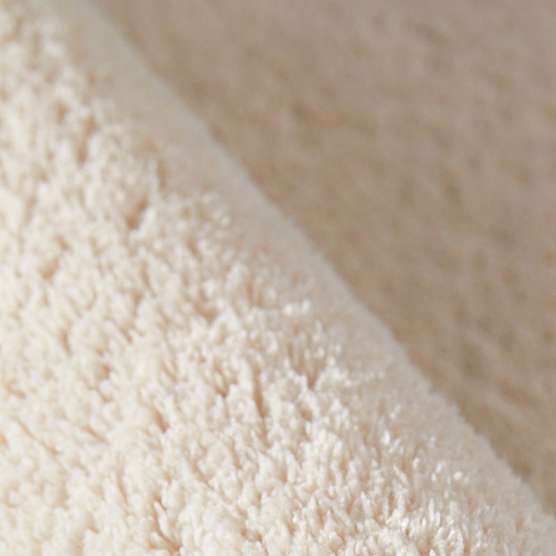 Grey Modern Carpet Geometric Pattern Polyester Area Rug Non-Slip Backing Rug for Bedroom