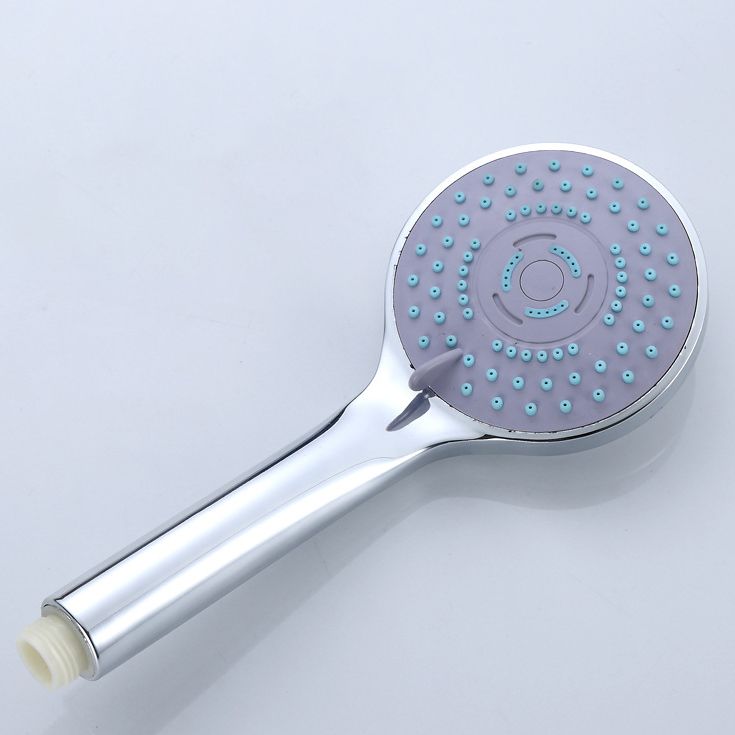 Metal Chrome Hand Shower Modern Rain Fall Handheld Shower Head