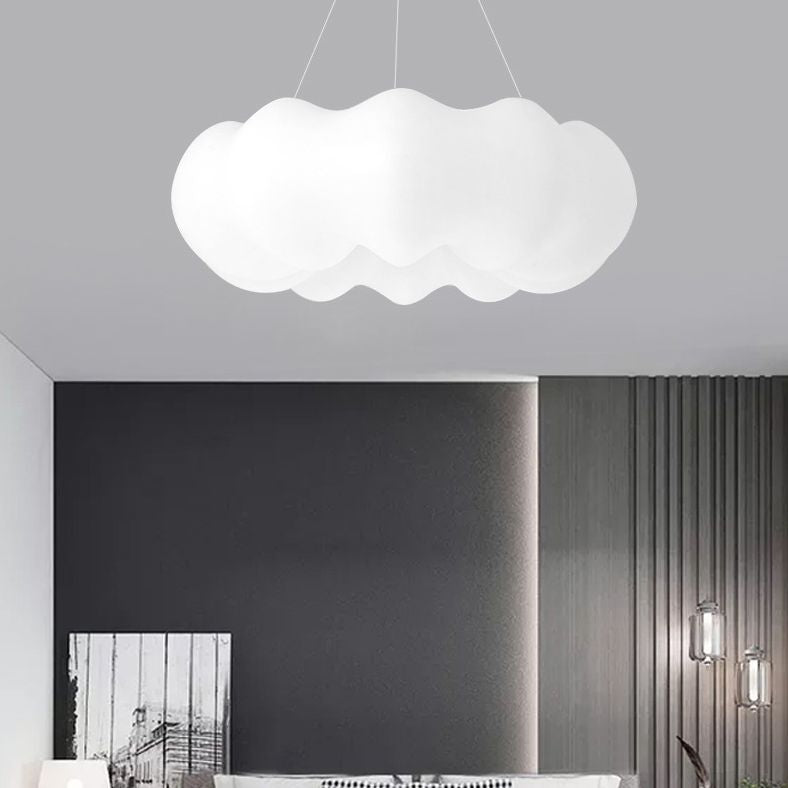 Wolkvormige hanglank kroonluchter moderne minimalistische stijl acrylhangend licht