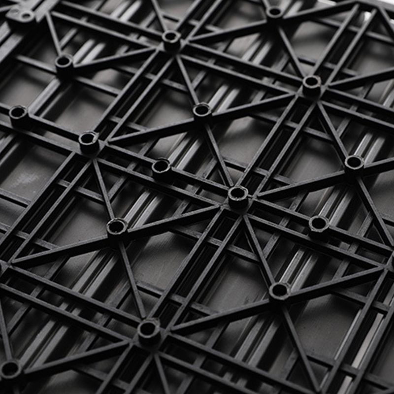 Floor Bullnose Click Lock Wire Brushed Wooden Flooring Tiles