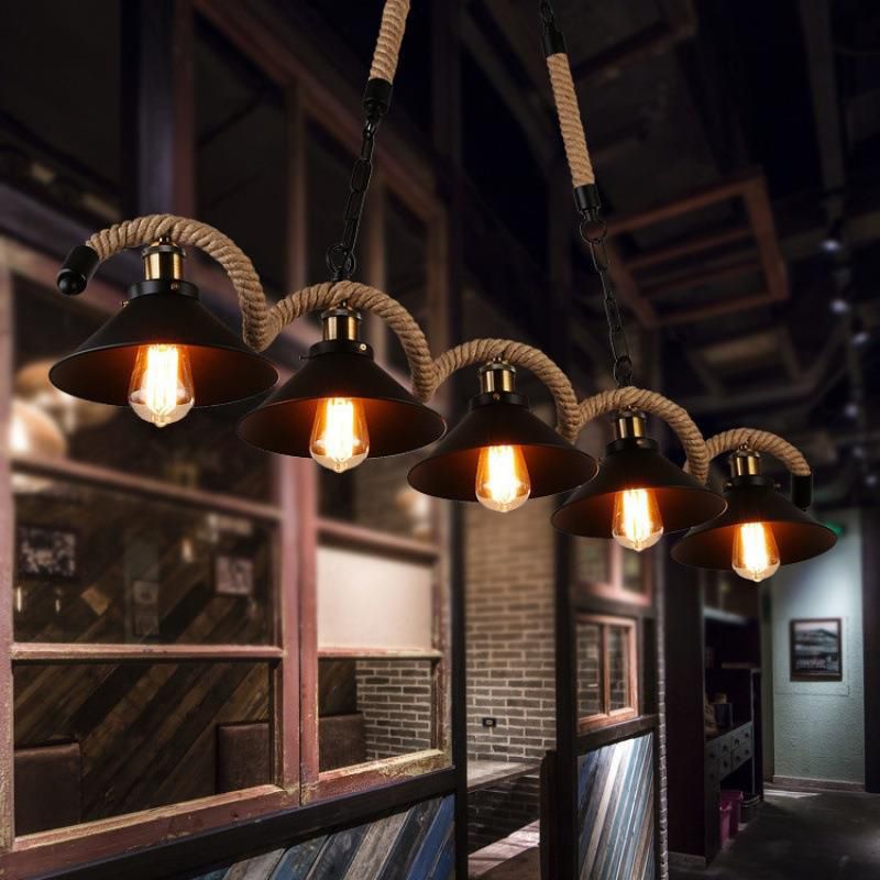 Industrial Hanging Ceiling Light Metal Pendant Lighting Fixtures for Dining Room