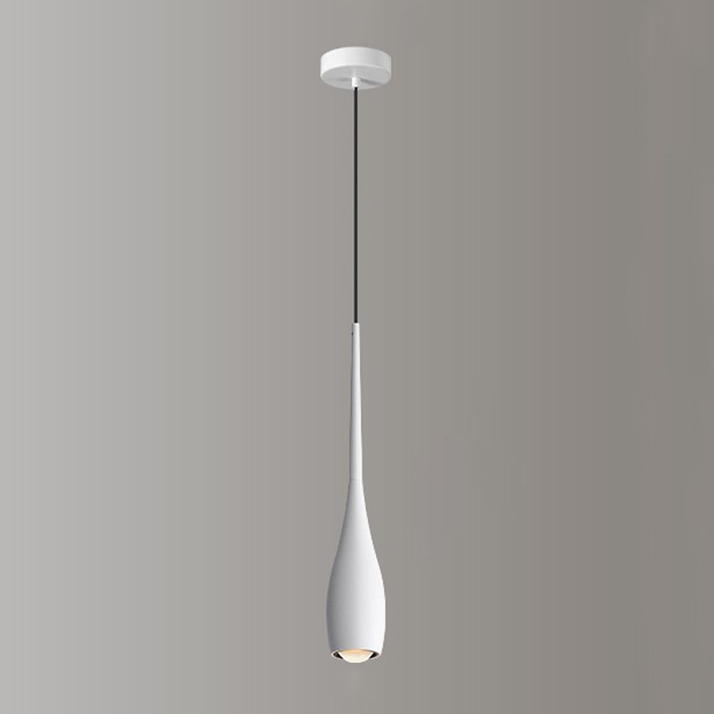 Aluminium nordique moderne suspendu plafonnier mini-pendentif éclairage pour chambre à coucher