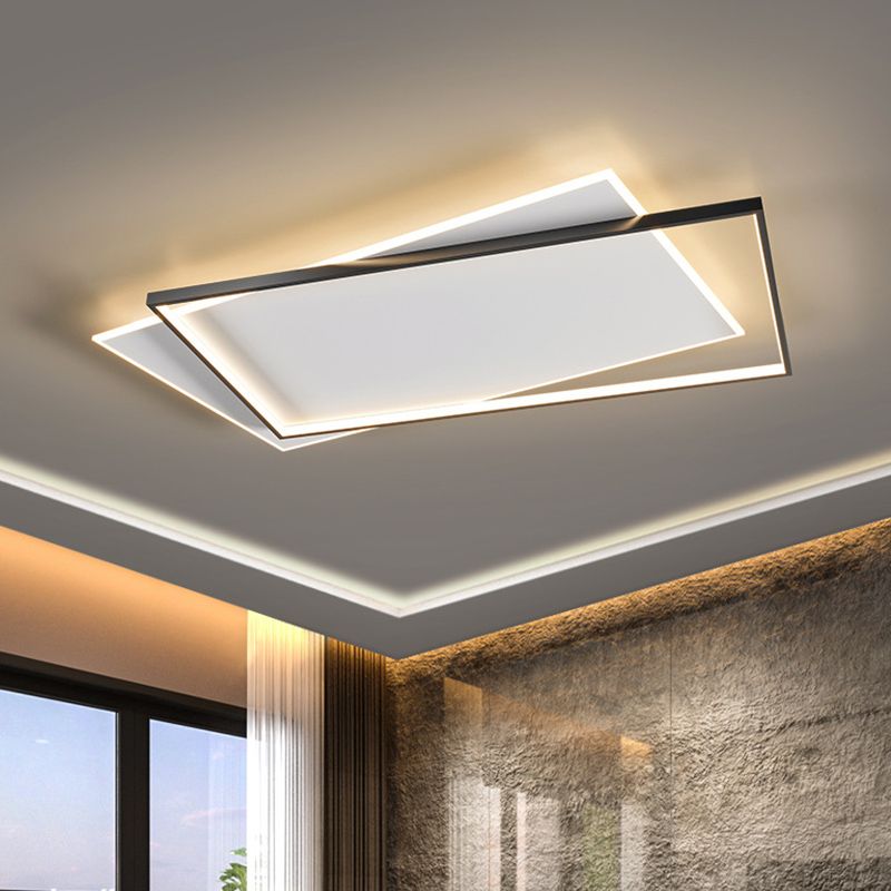 Acryl moderne stijl ontwerp inbouwlamp 2-lichts LED-lichtarmatuur voor woonkamer