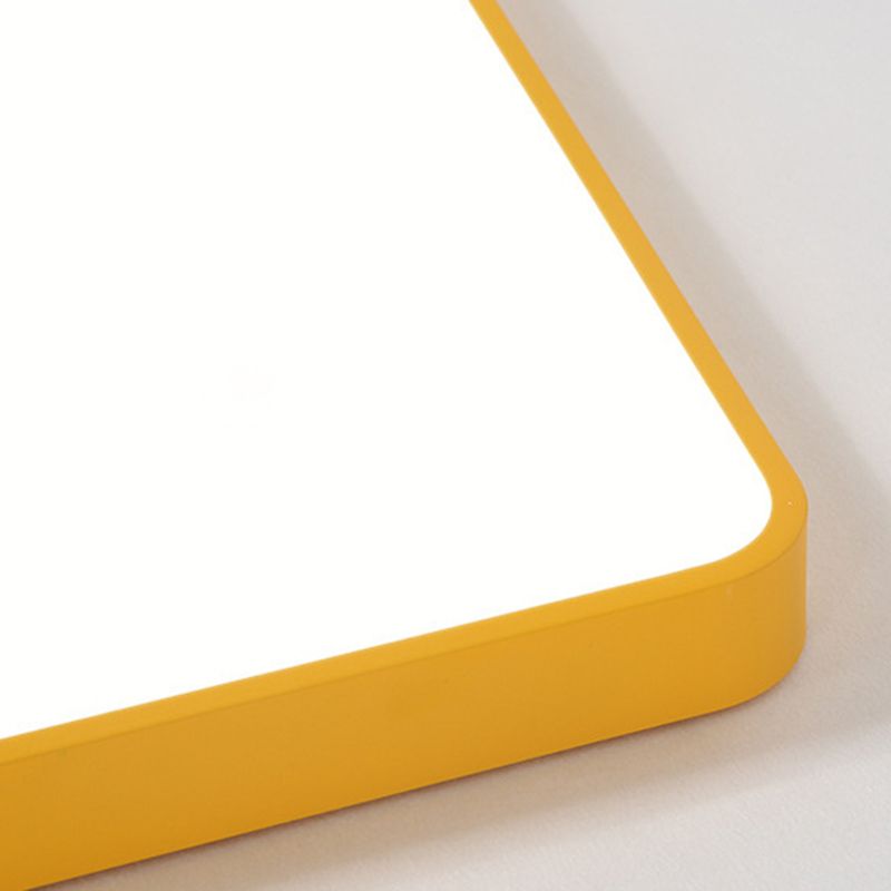 Plafonniers géométriques à montage en surface à 1 lumière LED, luminaires encastrés en métal de style moderne