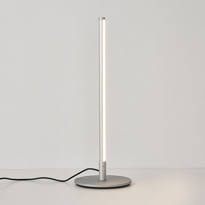 Modern 1-Light Table Lamp Linear Eye Protection Table Light for Dormitory