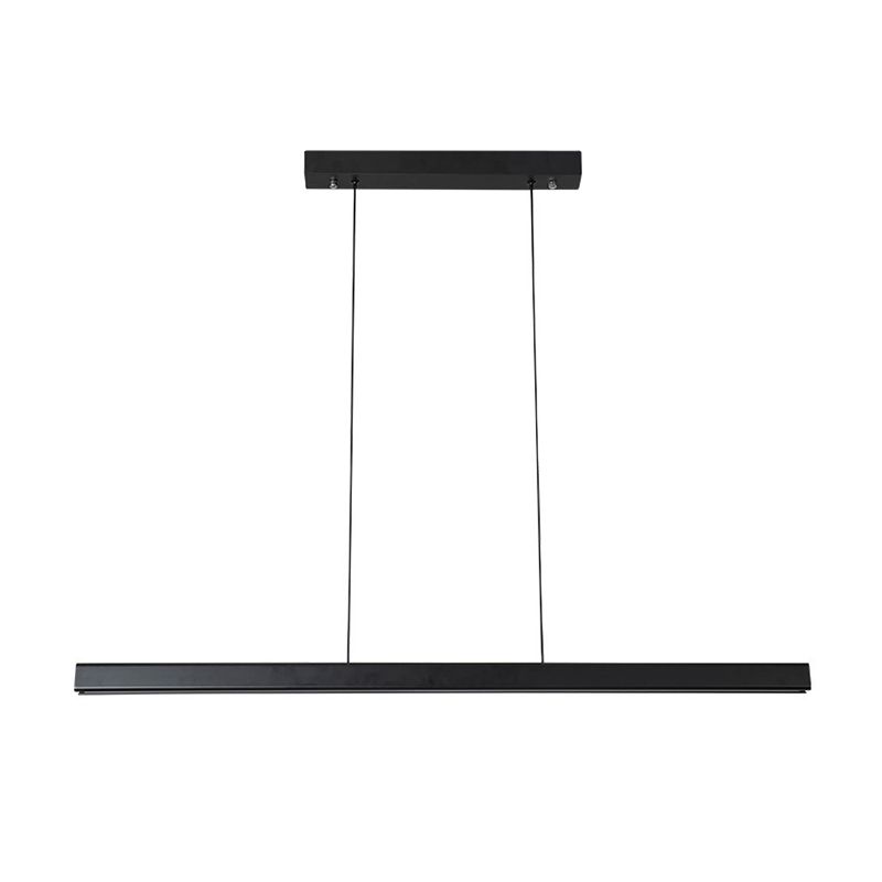 LED Simple Hanging Light Modern Rectangle Pendant Lamp Fixture for Dining Room