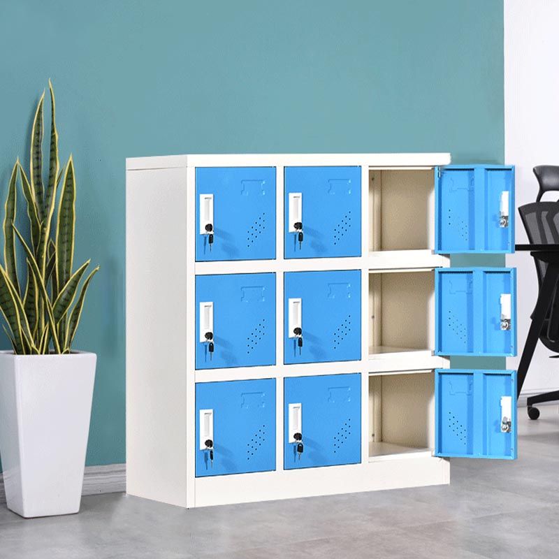 Contemporary Storage Cabinet Non-Hanging Wardrobe Armoire for Home