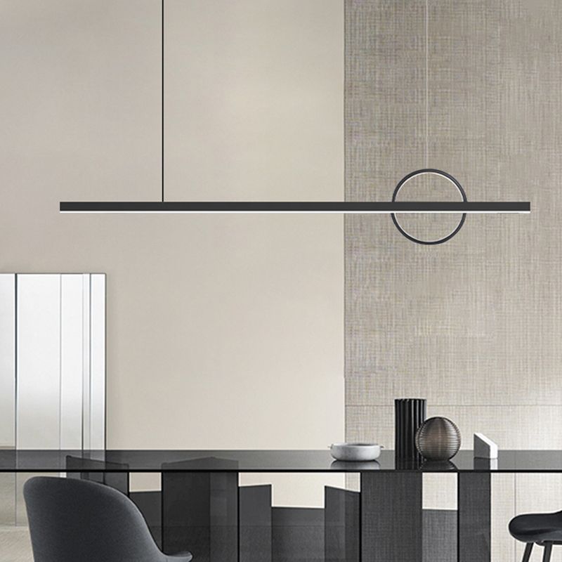 Modern Style Pendant Lighting Fixtures Black Island Lighting Ideas for Kitchen