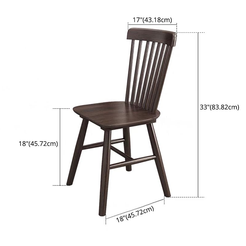 Contemporary Solid Wood Rectangle Shape Dining Furniture 4 Wood Legs Formal for Dining Furniture