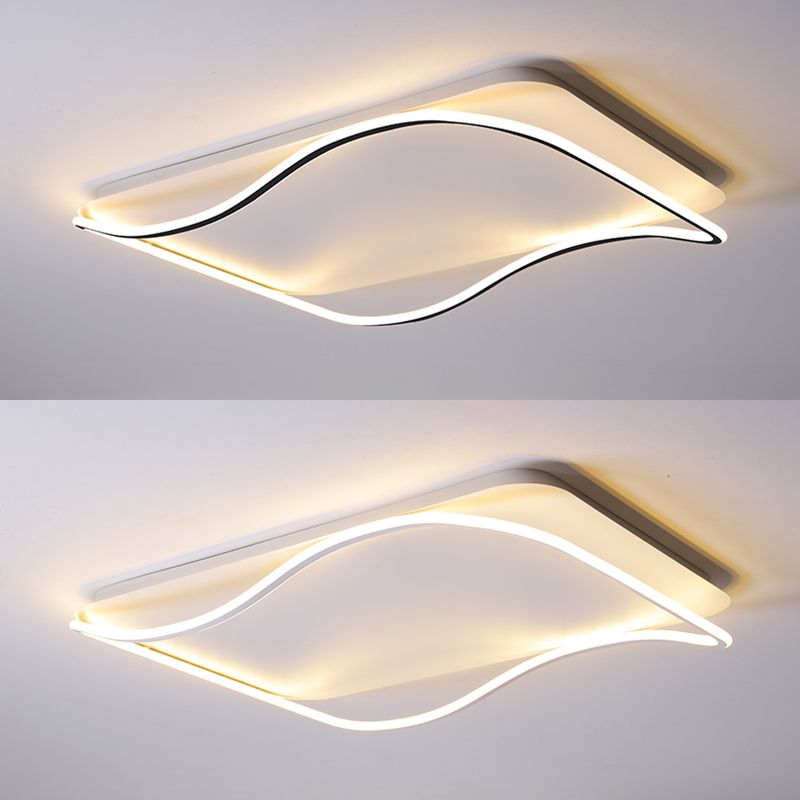 Geometrisch Minimalisme LED Flush Mount Aluminum Flush Plafond Licht voor woonkamer