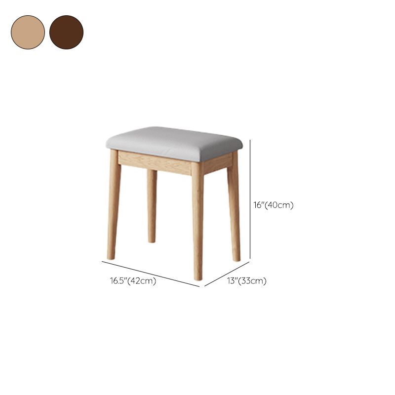 Traditional Bedroom Makeup Vanity Desk Solid Wood Vanity Dressing Table