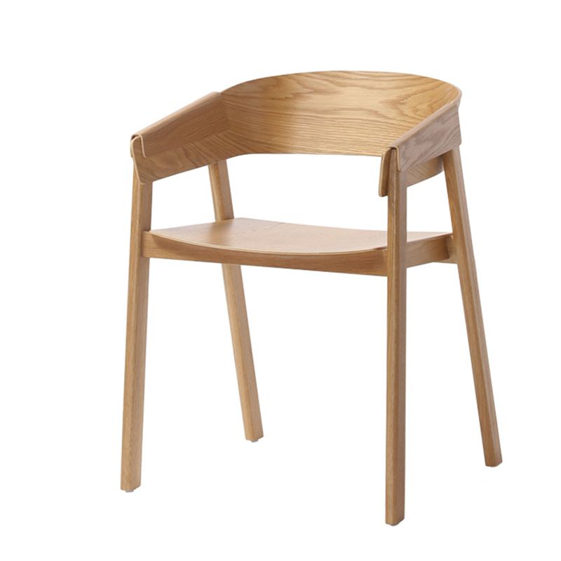 Contemporary Style Dining Chair Solid Wood Dining Room Chair for Home