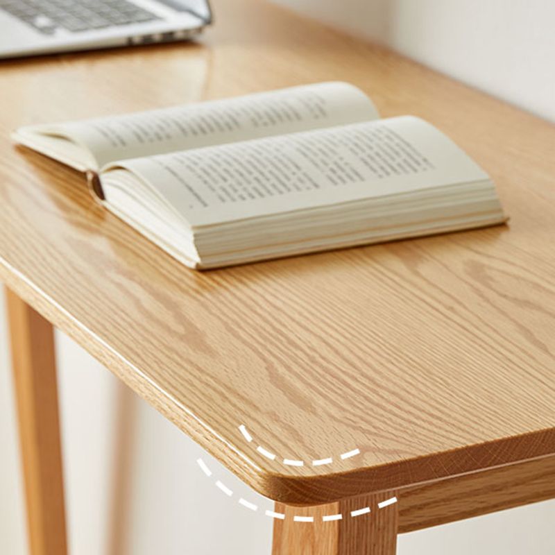 Contemporary Rectangle Solid Wood Bistro Bar Desk for Living Room