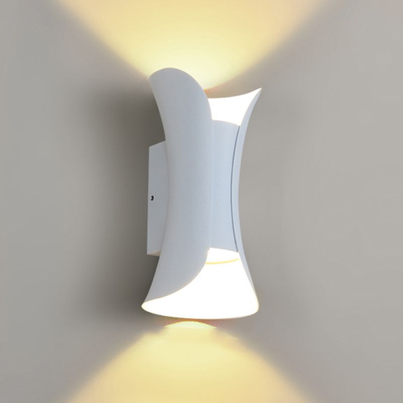 Aluminum Wall Mount Light LED Wall Sconce Light with Metal Shade for Bedroom