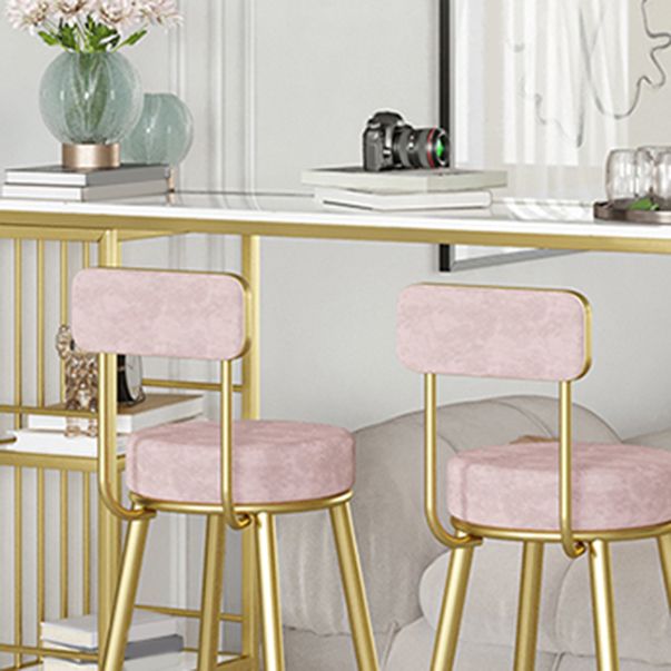 Glam Style Stone Pub Dining Set Specialty 1/2/3 Pcs Pub Set for Indoor