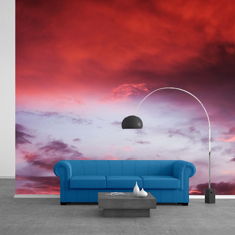 Sky Photography Mural Wallpaper Environment Friendly Indoor Wall Mural