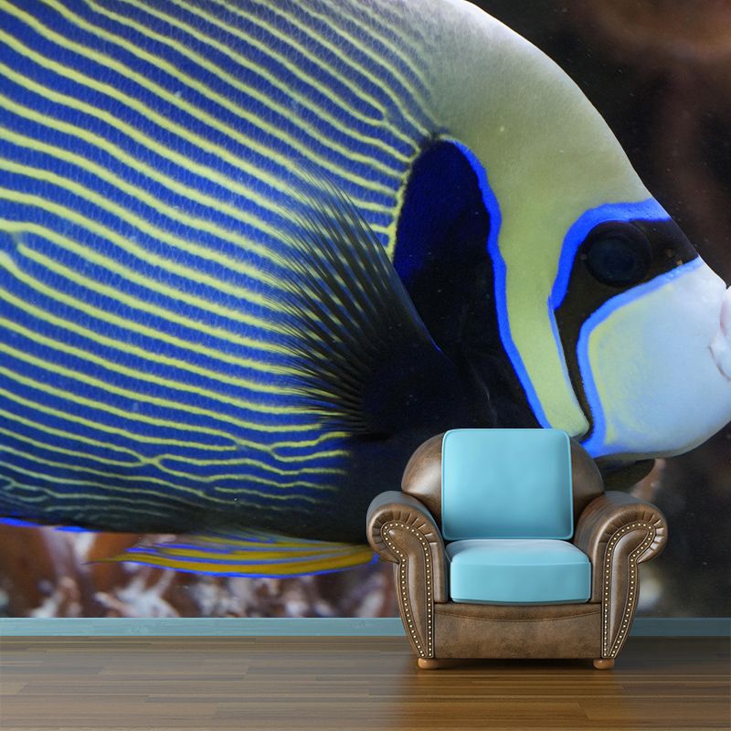 Seabed Wall Mural Wallpaper Tropical Beach Style Mildew Resistant for Wall Decor