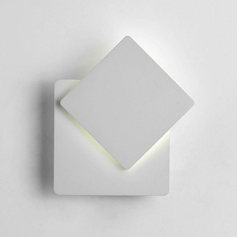 Minimalist LED Wall Mount Light Angle Adjustable Aluminium Wall Light for Bedroom