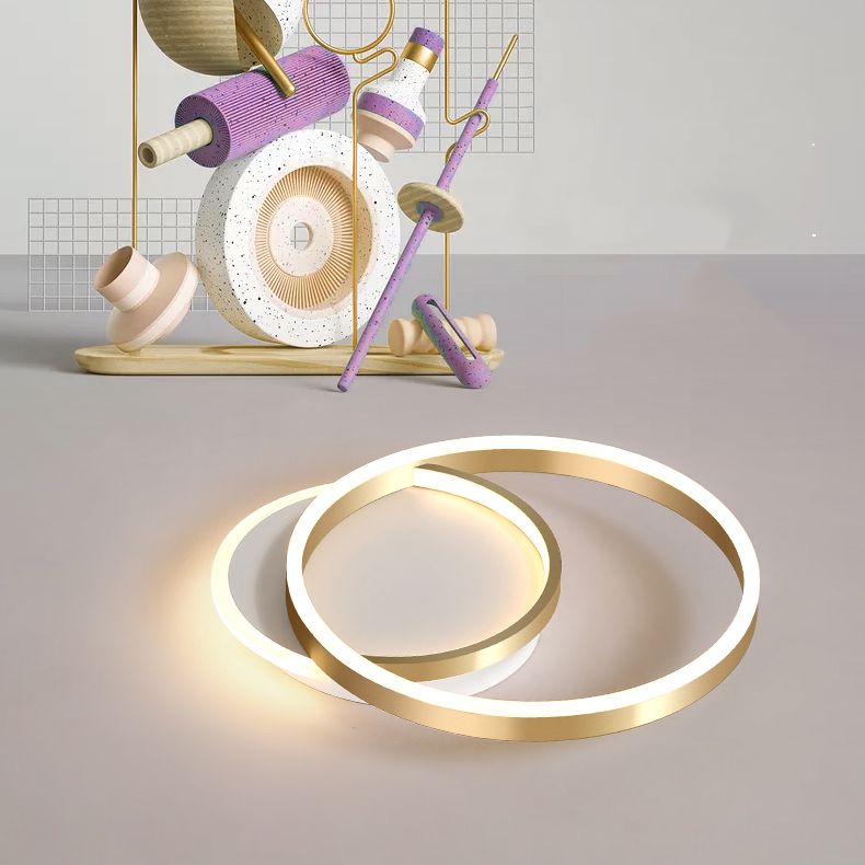 Plafonniers encastrés à LED, appareil d'éclairage de plafond simple pour le salon