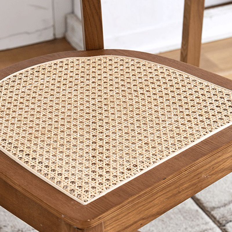 Taburete de bar de estilo tropical de 30 pulgadas, taburete de bar con base de madera y 4 patas para sala de estar