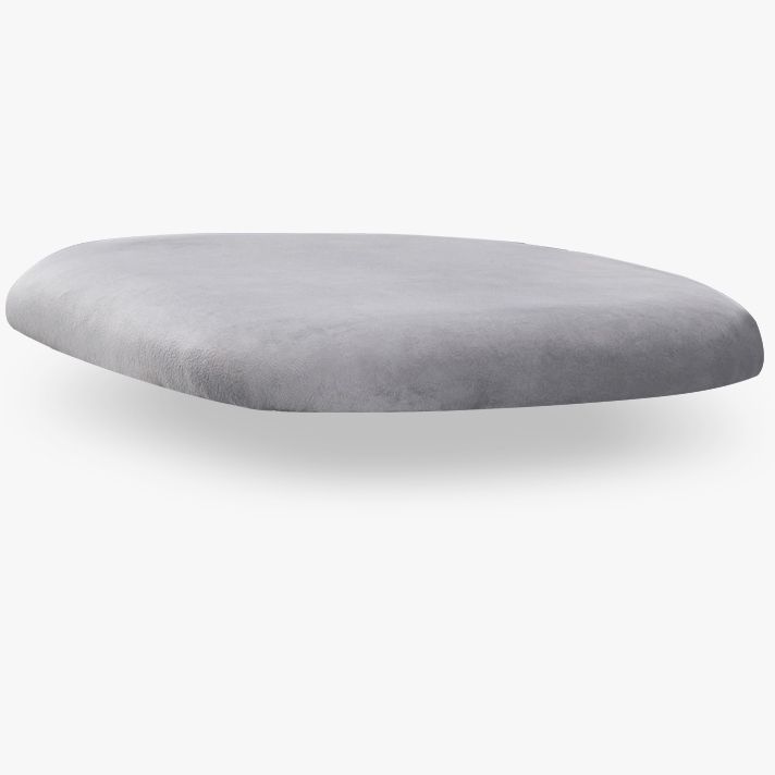 Chaise d'appoint rembourrée sans accoudoirs, chaises de salle à manger à dossier ouvert avec pieds en métal noir