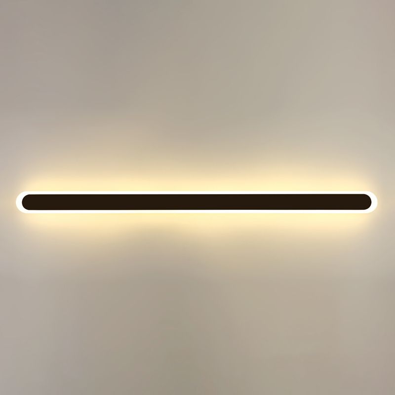 Luminaires d'éclairage d'applications linéaires de style moderne Metal 1 luminaire mural lumineux