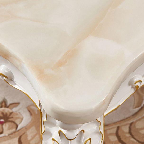 Victoria Style Rectangle Table Set 1/2/7 Pieces Dining Set for Home