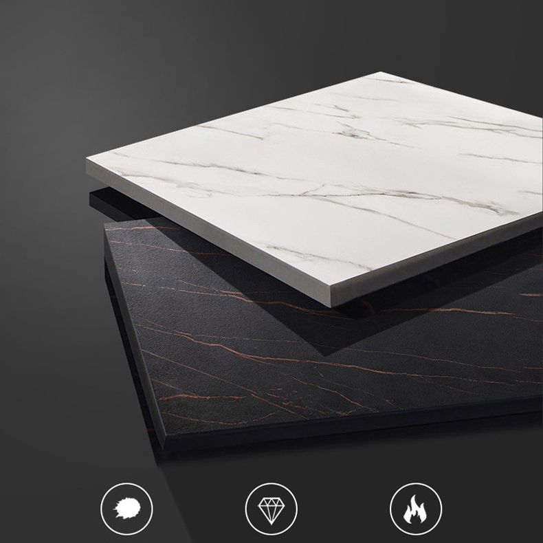 Contemporary Style Rectangle Table Set 1/2/5 Pieces Dining Set for Kitchen