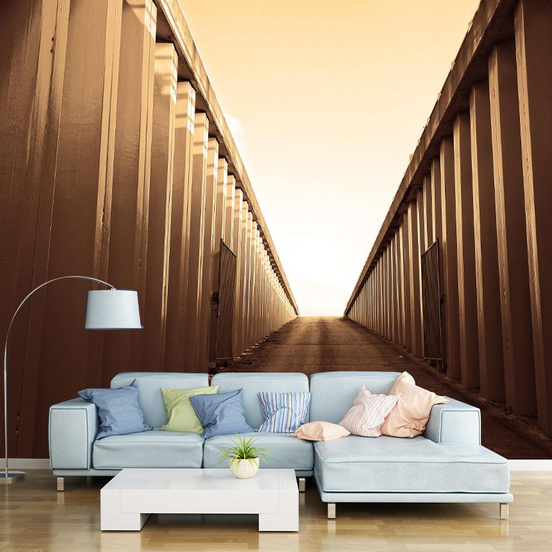 Full Size Wall Mural Decal 3D Art Illusion Wall Decor for Reading Room