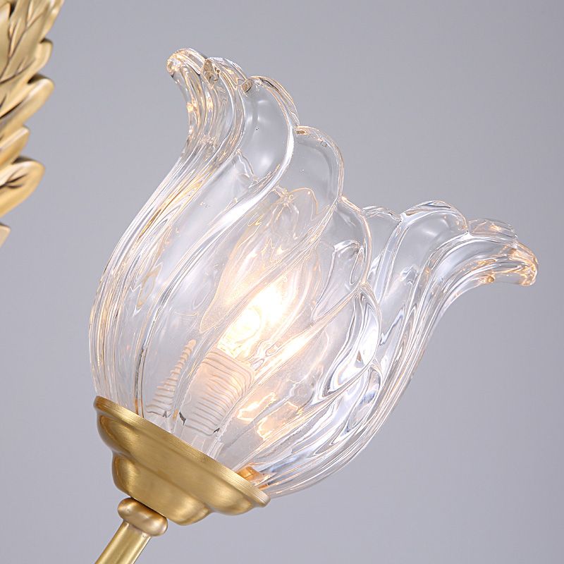 Traditionele stijl gewapende wand gemonteerd licht metalen ijdelheid wandlampen voor badkamer