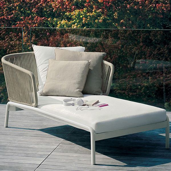 Rattan Outdoor Patio Sofa Contemporary Water Resistant Patio Sofa