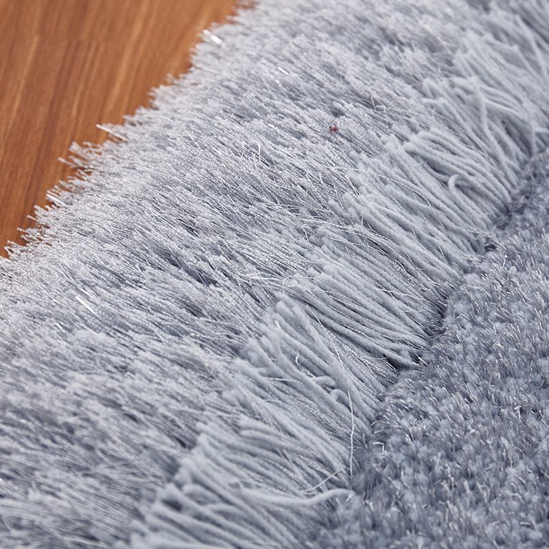 Ontspannende massief kleuren Tapijt Multi -kleuren Fluffy binnen Tapijt Huisdiervriendelijk wasbaar tapijt voor slaapkamer