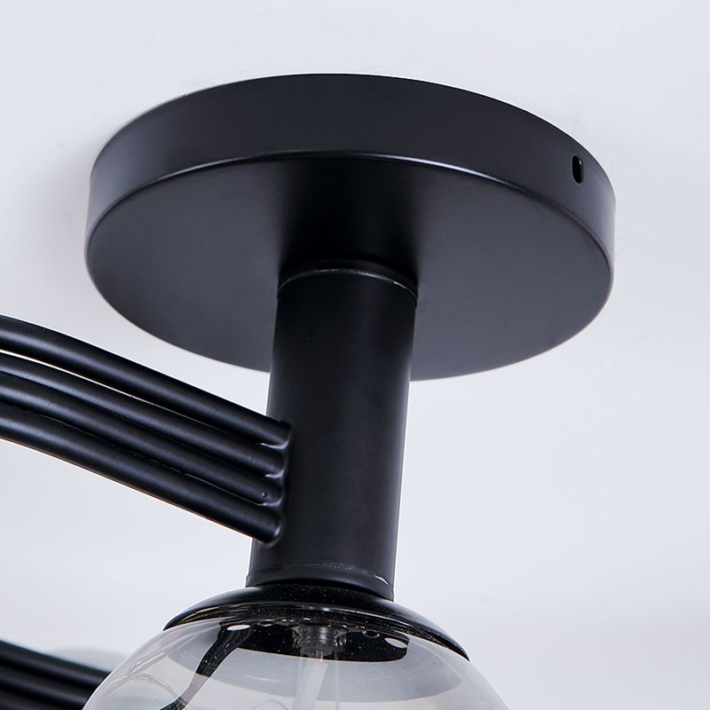 Creative Sputnik Flush Mount Light Contemporary Bedroom Living Room Ceiling Light