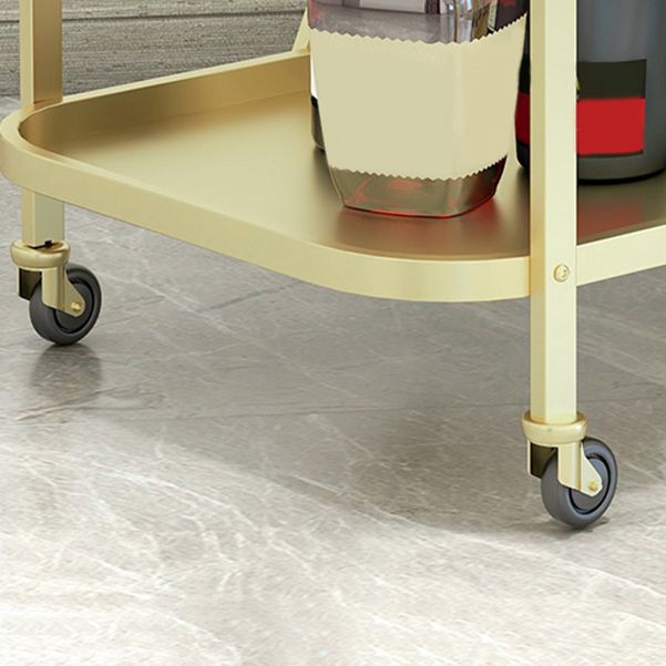 Contemporary 35.43"H Folding Prep Table Rectangular Metal Prep Table for Dining Room