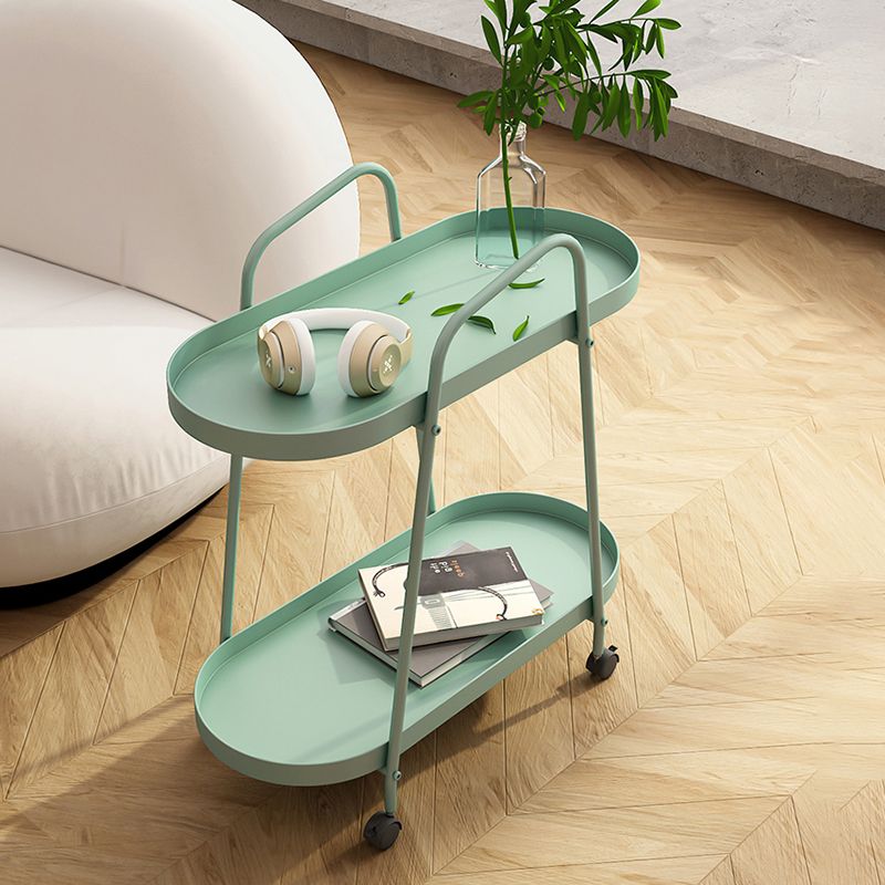 Scandinavian Metal Geometric Bookcase Shelves Included Bookshelf,25" H x 11" W