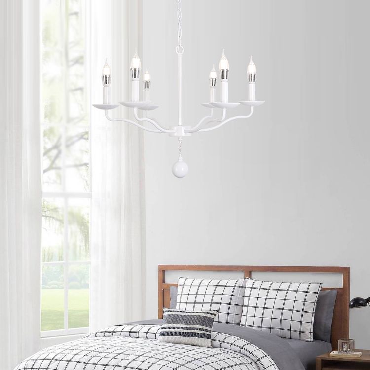 Traditional Metal Pendant Light Sputnik Cylinder Ceiling Light for Dining Room