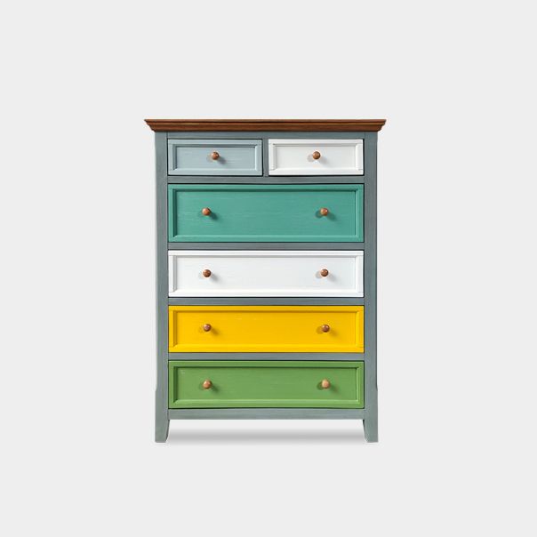 Wooden Storage Chest Dresser Modern Storage Chest with Drawers