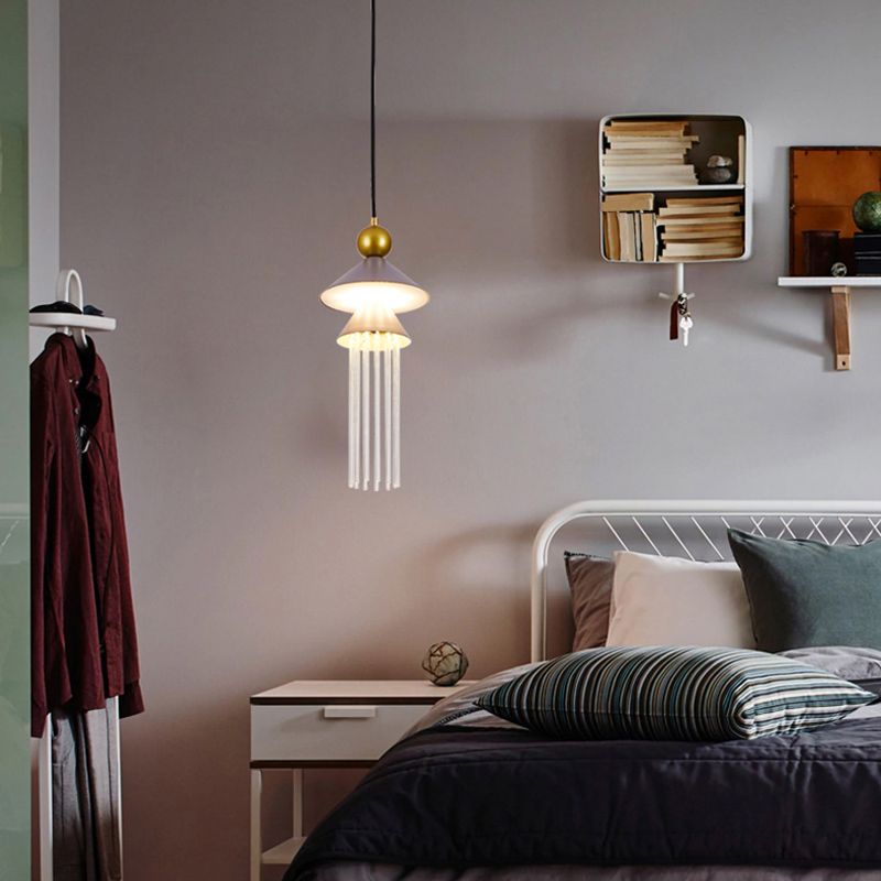 1 éclairage de suspension géométrique légère