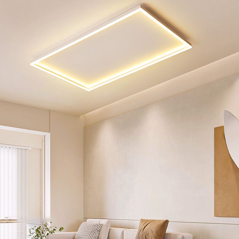 Flush Lighting Modern Metal 1 Light Flush Mount Lighting for Dining Room