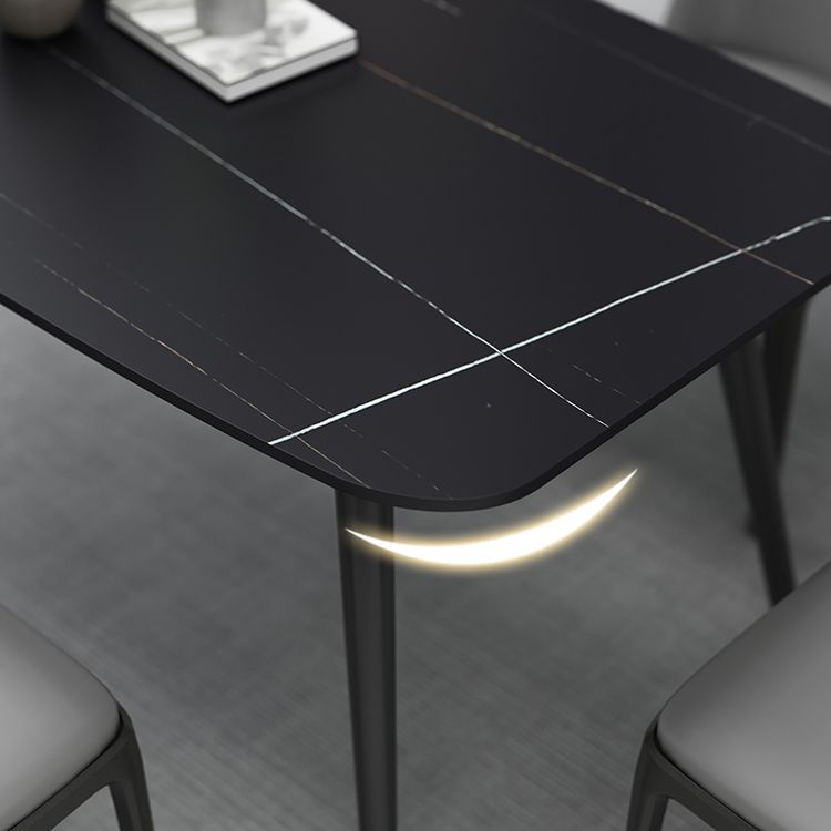 Modern 1/2/3/5/7 Pieces Dining Set Sintered Stone Dining Table Set