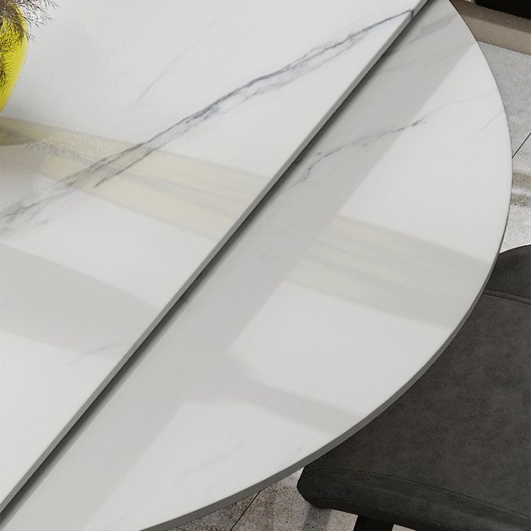 Modern 1/4/5/6/7 Pieces Dining Room Set Sintered Stone Dining Table