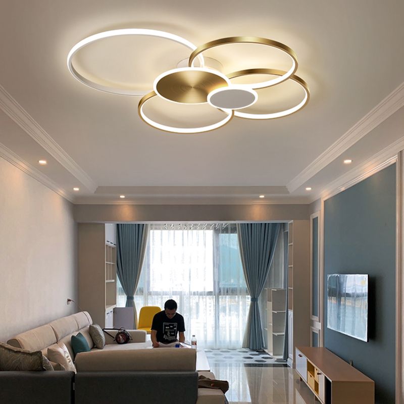 Encerclez le point d'ébullition Fixation des points d'ébullition du plafond Éclairage du Mont-Flush Contemporain