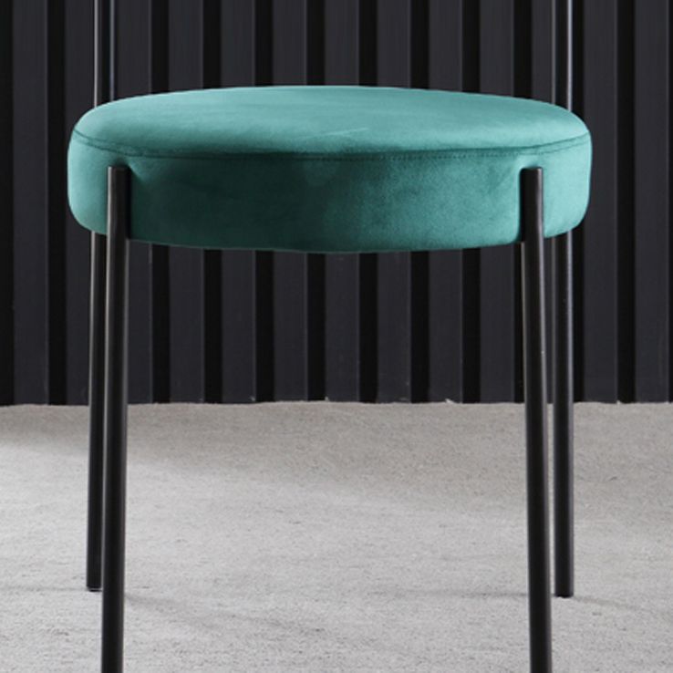 Modern Style Side Chair Open Back Armless Dining Chair for Home